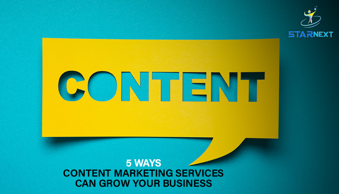 5 Ways Content Marketing Services Can Grow Your Business