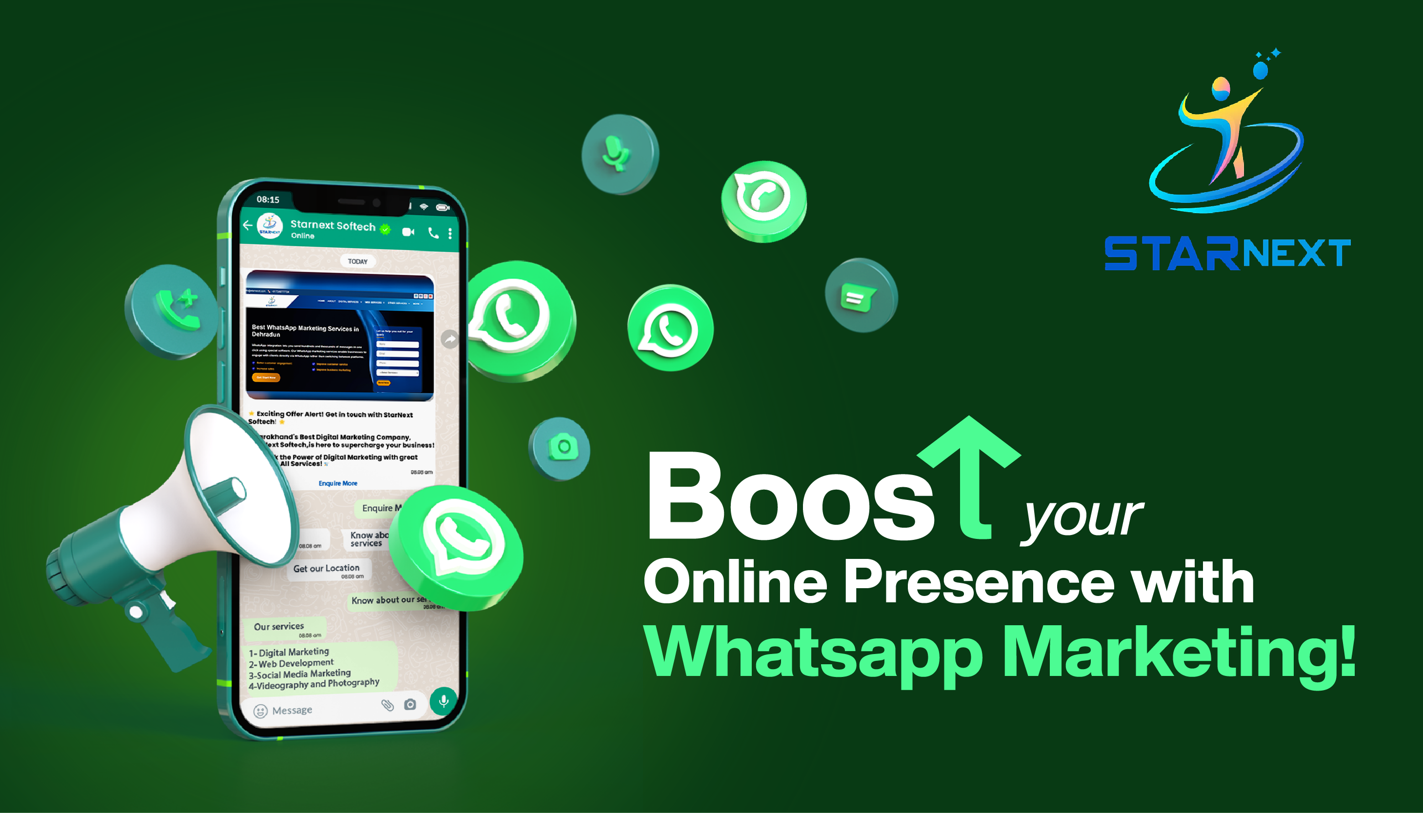 Boost Online Presence With No.1 Best WhatsApp Marketing